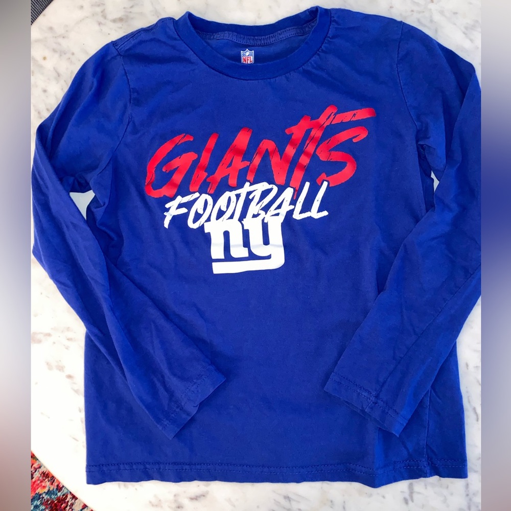 NFL New York Giants Long Sleeve Sz M 10-12